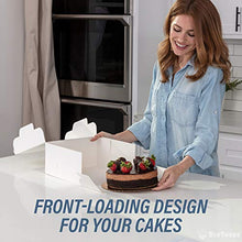 Load image into Gallery viewer, 10&quot; Cake Box With Window and Sticker Seals [25-Pack]
